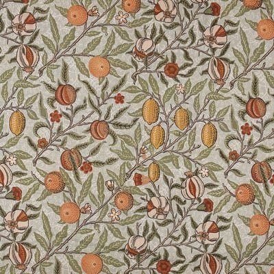 Tela Giovanna para libro de boda: granadas, limones y hojas