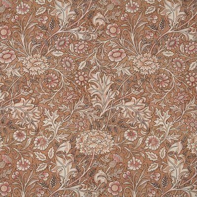 Tela Luciana para libro de boda: flores y hojas en tono sobre tono