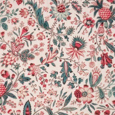 Tela Victoria para libro de boda: ramas de claveles y flores